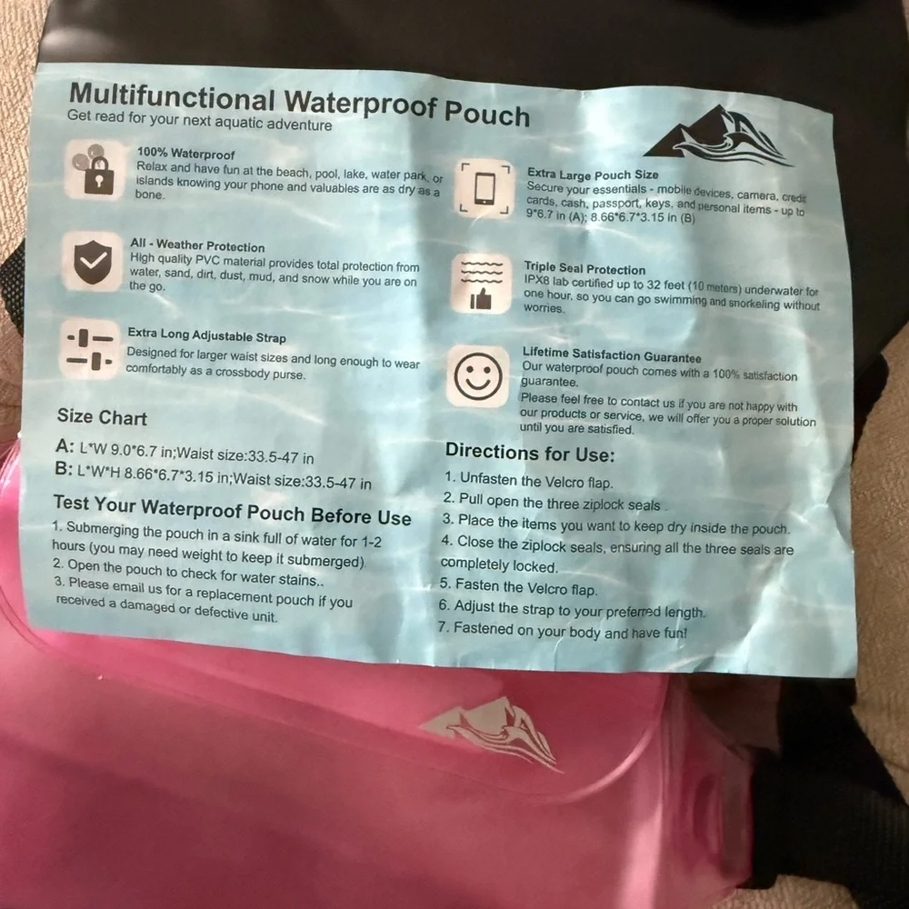 Water pouch